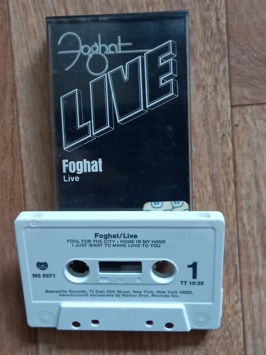 foghat 카세트테이프